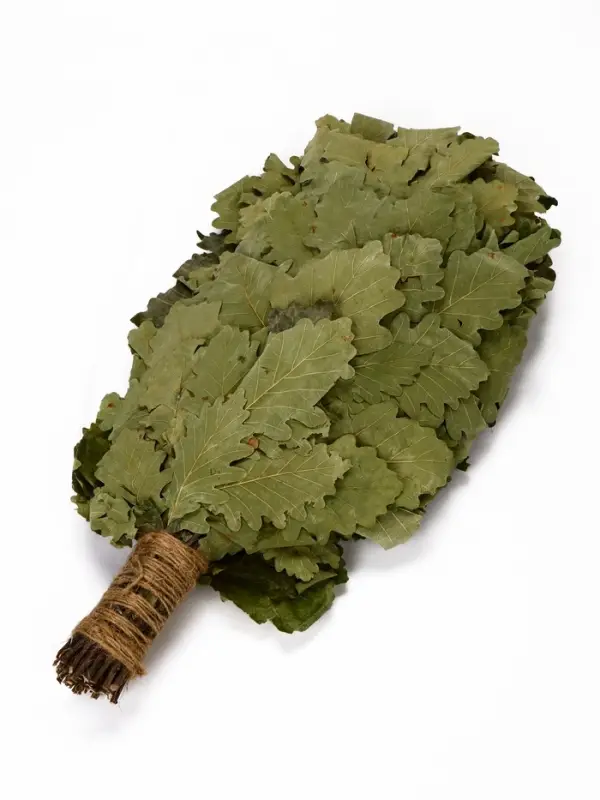 Веник для бани &laquo;Лавандовый прованс&raquo;, дубовый, с лавандой