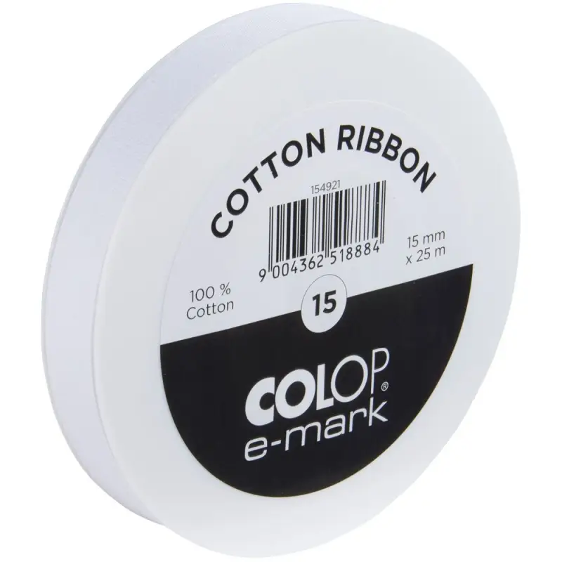 Лента Colop E-mark 15, белая Лента Colop E-mark 15, белая
