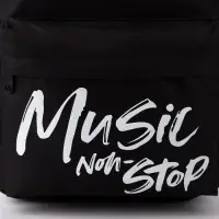 Рюкзак школьный, отдел на молнии, наружный карман, чёрный