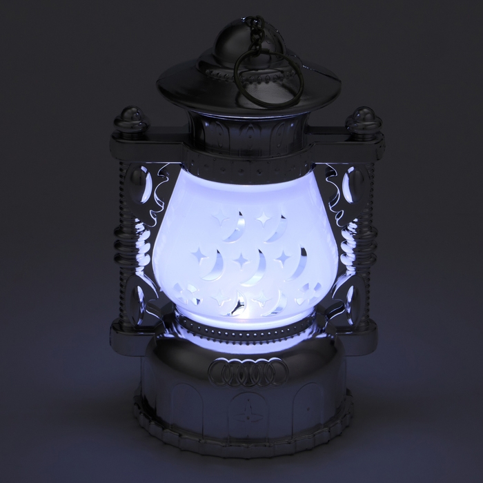 Фонарь кемпинговый  Фонарь кемпинговый "Керосинка", 3 Вт, 2 режима, 3 ААА, 15 х 8 х 8 см, серебряный