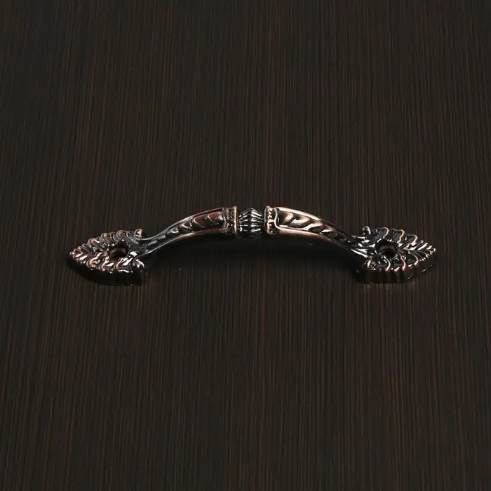 Ручка-скоба мебельная ТУНДРА PC177, м/о 105 мм, цвет медь Ручка-скоба мебельная ТУНДРА PC177, м/о 105 мм, цвет медь