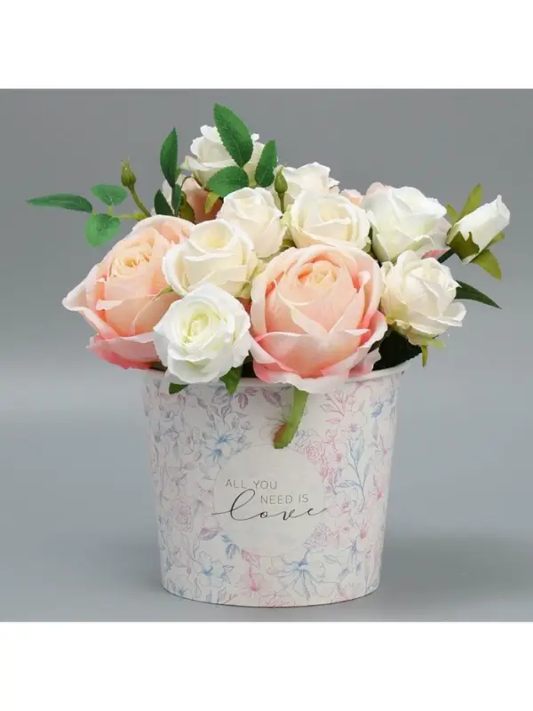 Стакан для цветов All you need is love, 1500 мл