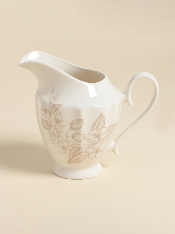 Молочник SL Home «Аманде», 14×8,7×12,5 см, фарфор, белый Молочник SL Home «Аманде», 14×8,7×12,5 см, фарфор, белый