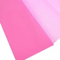 Бумага крепированная 50&times;200 см, в рулоне, 30 г/м&sup2;, розовая