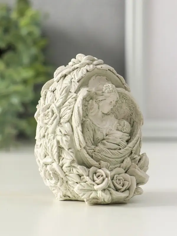 Фигурка гипс &laquo;Дева&raquo;, 8&times;6 см, состаренный цвет