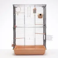 Клетка для птиц &laquo;Пижон&raquo; №104-Б, разборная, 58&times;40&times;65.4 см, 2 секции, бежевая