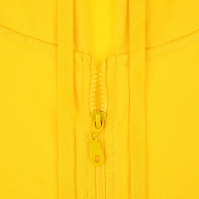 Толстовка на молнии с капюшоном Siverga 2.0, желтая, размер XS