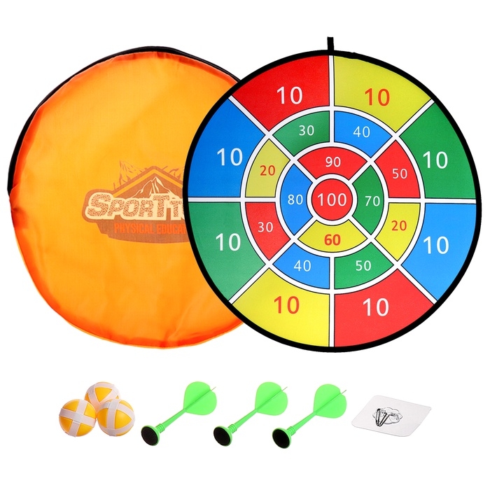 Дартс  Дартс "Цель", d-75см,  с мячиками и дротиками