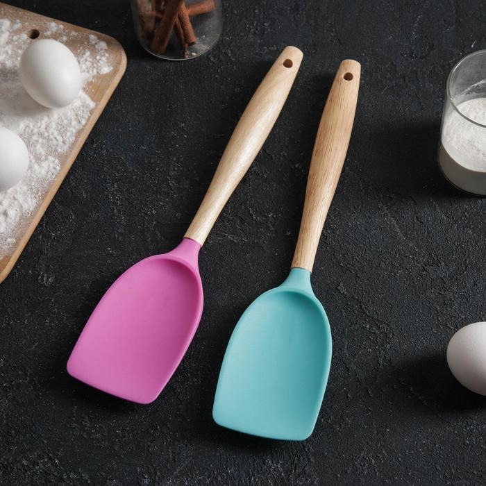 Лопатка Доляна «Домашнее тепло», 29 см, цвет МИКС