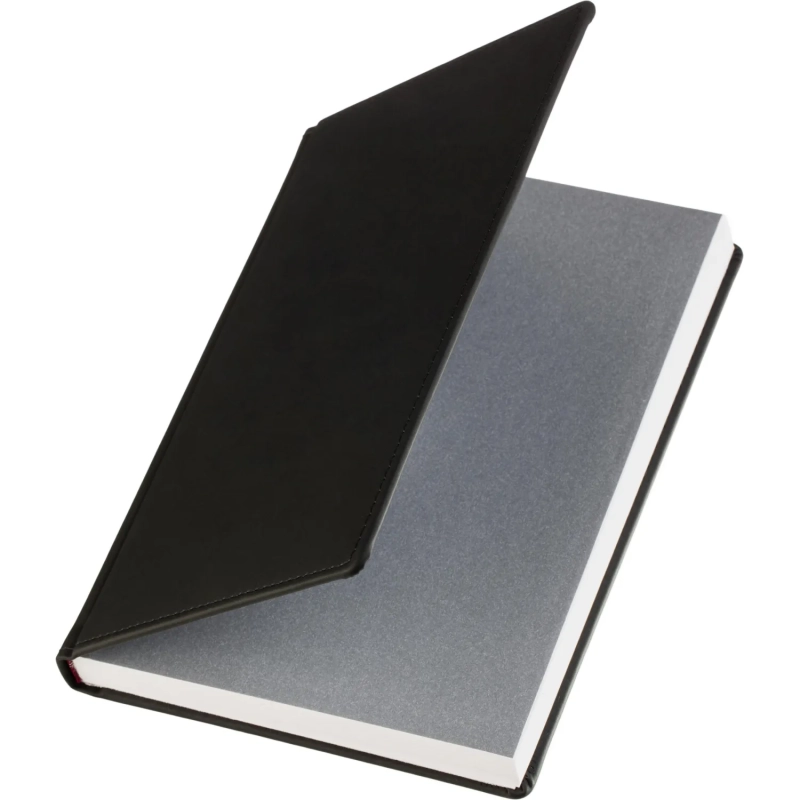 Ежедневник датированный 2026 А5+ VELVET черный 3-123/04