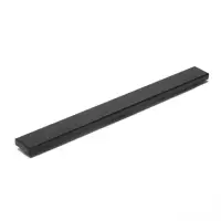 Ручка профильная мебельная торцевая CAPPIO RP101BL, м/о 224 мм, чёрная, 4 шт.