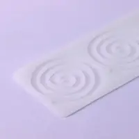 Форма для шоколада &laquo;Спираль&raquo;, силикон, 3 ячейки, 24.5&times;9&times;0.3 см, прозрачная