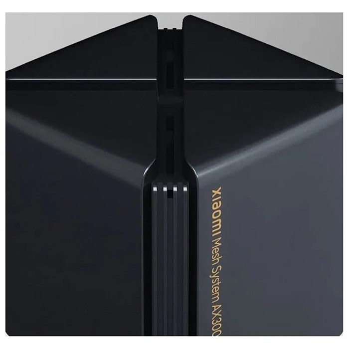 Mesh система беспроводная Xiaomi Mesh System AX3000, 1000 Мбит, 1 шт в комплекте, чёрная Mesh система беспроводная Xiaomi Mesh System AX3000, 1000 Мбит, 1 шт в комплекте, чёрная