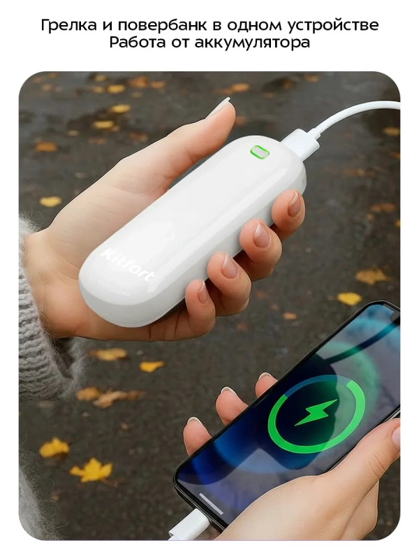 Повербанк-грелка КТ-2721