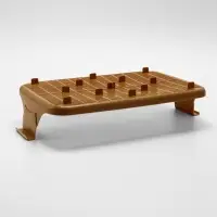 Туалет с сеткой, 44&times;33&times;11.5 см, капучино