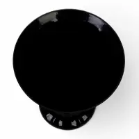 Ваза для цветов, 17 л, d=29 см, h=52 см, пластиковая, чёрная