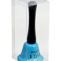 Колокольчик металлический, звонок настольный Ring for a love, 5&times;5&times;12.5 см, МИКС