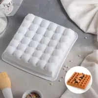 Форма для муссовых десертов и выпечки Доляна «Ягодная очередь», силикон, 21×6 см, цвет белый Форма для муссовых десертов и выпечки Доляна «Ягодная очередь», силикон, 21×6 см, цвет белый