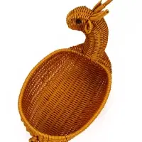 Корзина пластик 30 х 23 х 30 см, Олень