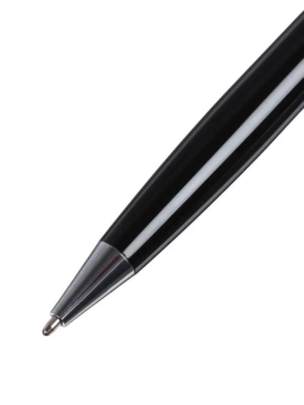 Набор подарочных ручек Calligrata &laquo;Гравюра&raquo;, 2 штуки (капиллярная и шариковая), в футляре кожзам, корпус чёрный