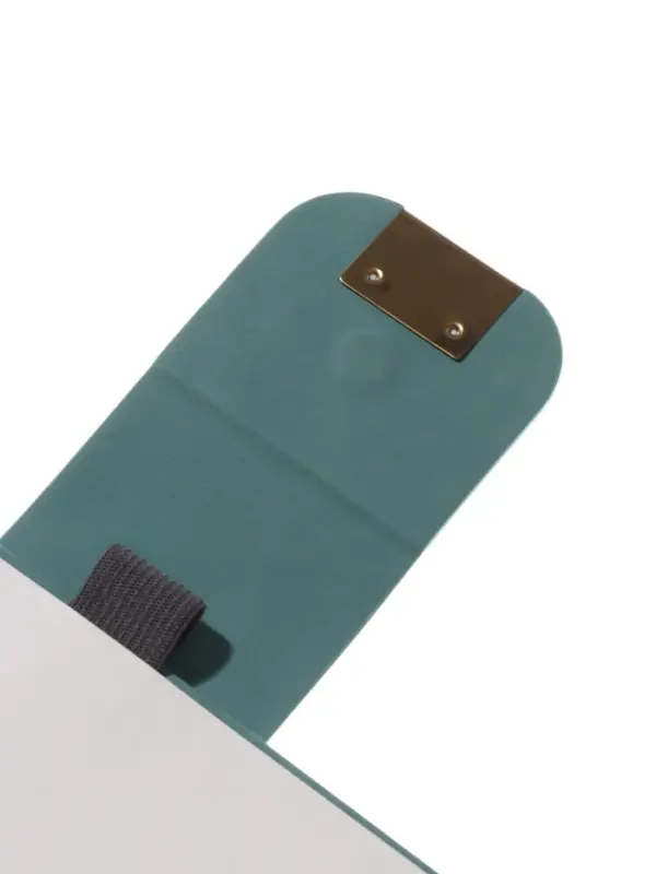 Ежедневник недатированный формат А5, с хлястиком, 96л, линия, пвх, Изумрудный Ежедневник недатированный формат А5, с хлястиком, 96л, линия, пвх, Изумрудный