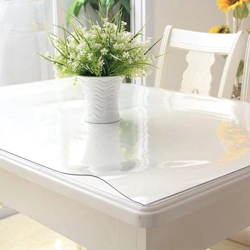 Коврик на стол 1200x600мм Attache пленка-жидк.стекло пвх прозр, дом и офис