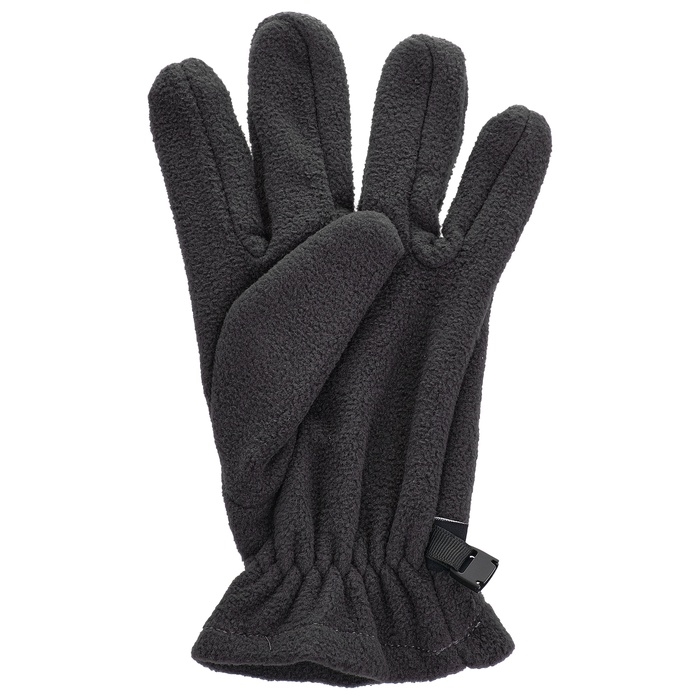 Перчатки флисовые, цвет серый, размер S-M Перчатки флисовые, цвет серый, размер S-M