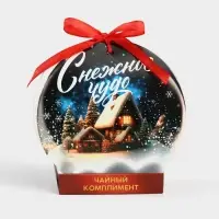 Чай подарочный, «Снежное чудо», ассорти, 12,6 г (7 пакетиков х 1,8 г).
