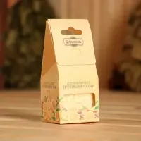 Соляной брикет куб &laquo;Противовирусный&raquo; 200 г &laquo;Добропаровъ&raquo; лимон, имбирь