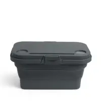 Корзина - столик maclay 2 в 1, складная, 47&times;28.5&times;23.5 см, серая