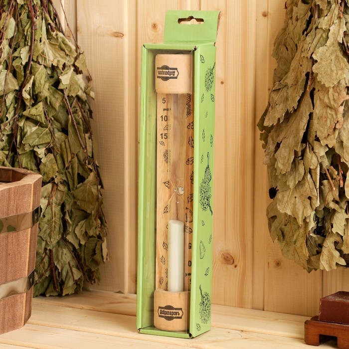 Часы песочные для бани  Часы песочные для бани "Время"