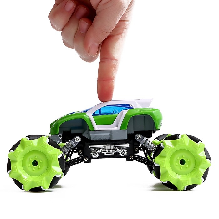 Джип радиоуправляемый DRIFT, 4WD, дрифт, работает от аккумулятора, цвет зелёный Джип радиоуправляемый DRIFT, 4WD, дрифт, работает от аккумулятора, цвет зелёный