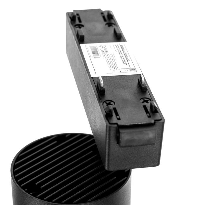 Светильник трековый ULTRA Светильник трековый ULTRA "Цилиндр" LED 20Вт 3000K-5700К CRI90 черный 11,5х17,7х30 см