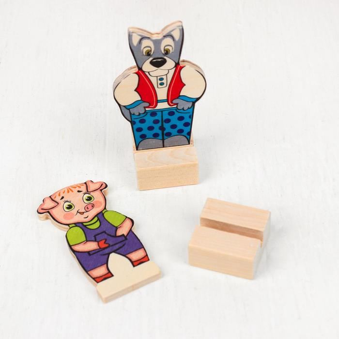 Театр на столе  Театр на столе "Три поросёнка", микрогофра