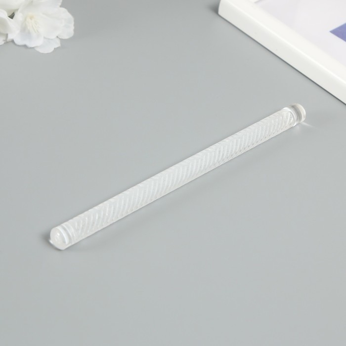 Скалка для творчества акрил Скалка для творчества акрил "Канатное плетение" 16х1 см