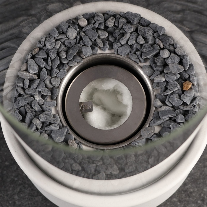 Биокамин настольный 14х30см, белый Биокамин настольный 14х30см, белый