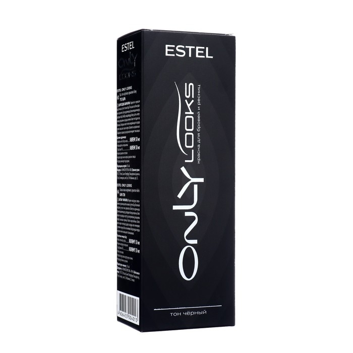 Краска для бровей и ресниц Estel Only looks тон №601, черный Краска для бровей и ресниц Estel Only looks тон №601, черный