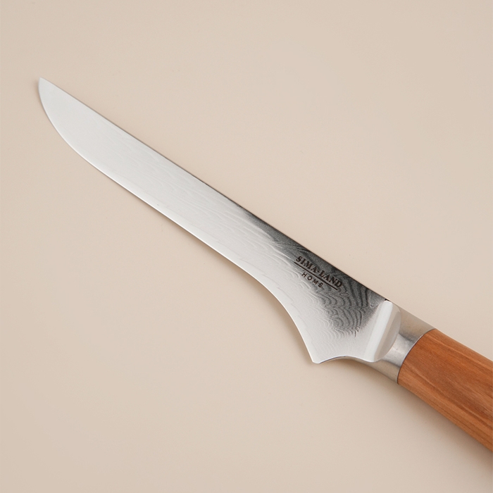 Нож кухонный SL Home «Оливия», обвалочный, лезвие 14 см, дамасская сталь, цвет коричневый Нож кухонный SL Home «Оливия», обвалочный, лезвие 14 см, дамасская сталь, цвет коричневый