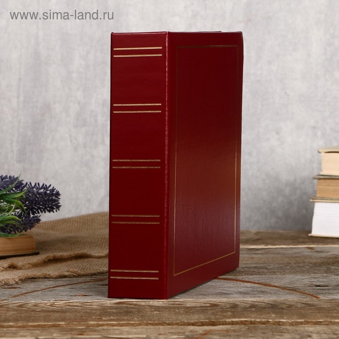 Фотоальбом Fotografia на 100 фото, 15x21 см Фотоальбом Fotografia на 100 фото, 15x21 см "Классика" красный