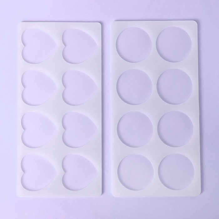 Набор форм для шоколада, 2 шт, силикон, 23×12 см, цвет прозрачный Набор форм для шоколада, 2 шт, силикон, 23×12 см, цвет прозрачный