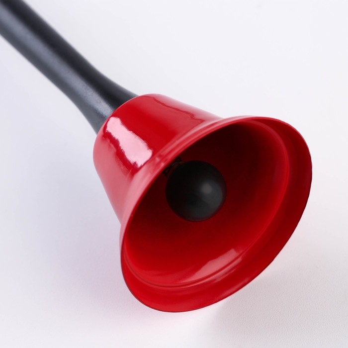 Ручка прикол колокольчик шариковая на открытке на выпускной «Выпускник» синяя паста 0.8 мм