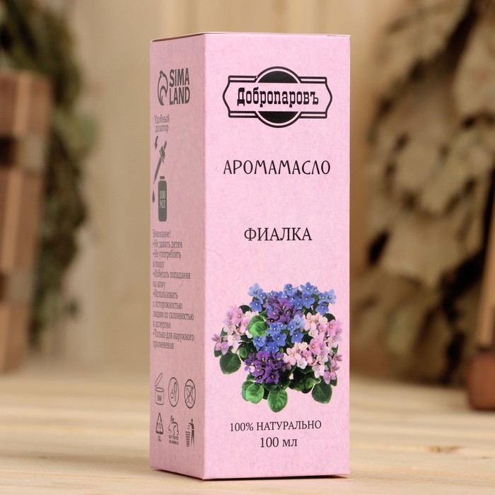 Эфирное масло Эфирное масло "Фиалка", 100 мл "Добропаровъ"