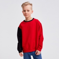 Джемпер для мальчика MINAKU: Casual Collection KIDS цвет красный, рост 146