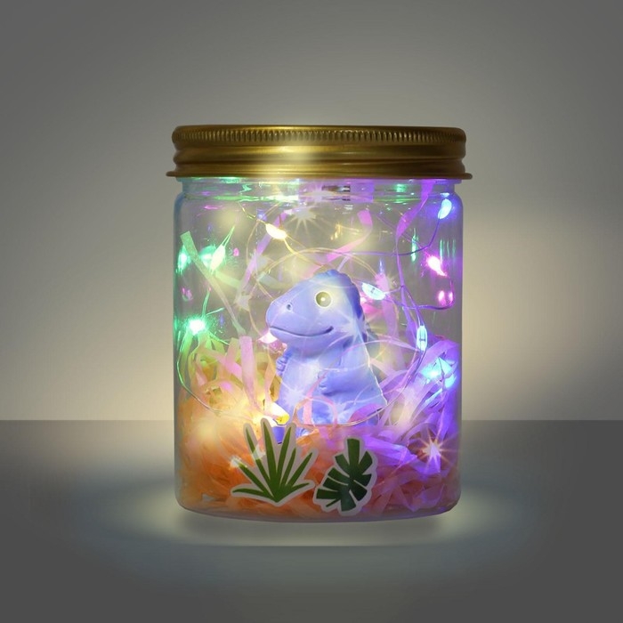 Набор для творчества «Волшебный ночник: динозаврик» Набор для творчества «Волшебный ночник: динозаврик»