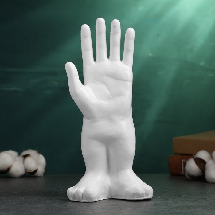 Фигура Фигура "Рукожоп" белый, 24см