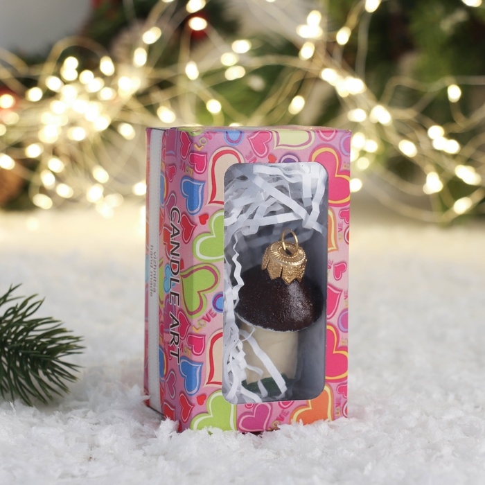 Ёлочная игрушка Ёлочная игрушка "Грибочек-06" 6,8 см