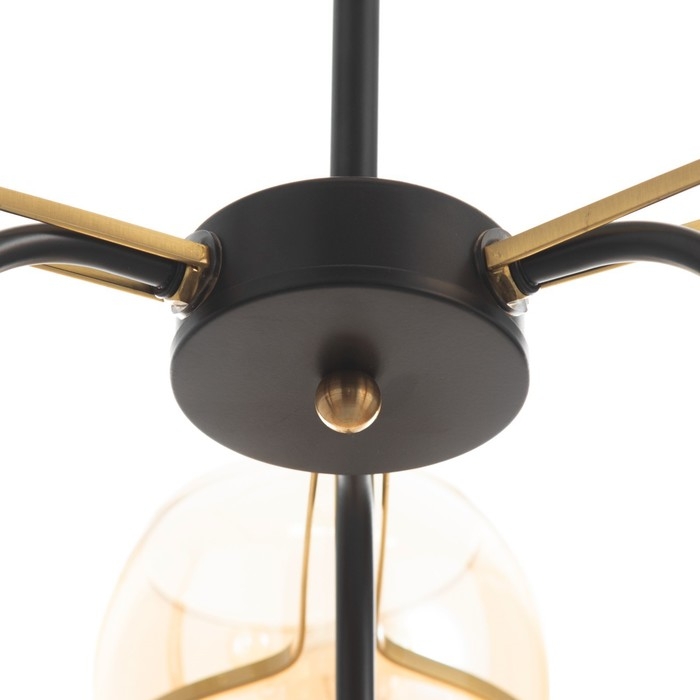 Люстра  Люстра "Кэган" 3хE27 40Вт черный 68х68х46,5 см BayerLux