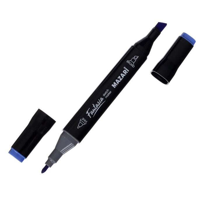 Маркеры для скетчинга двусторонние Mazari Fantasia, 240 цветов, (2 маркера-блендера) Маркеры для скетчинга двусторонние Mazari Fantasia, 240 цветов, (2 маркера-блендера)