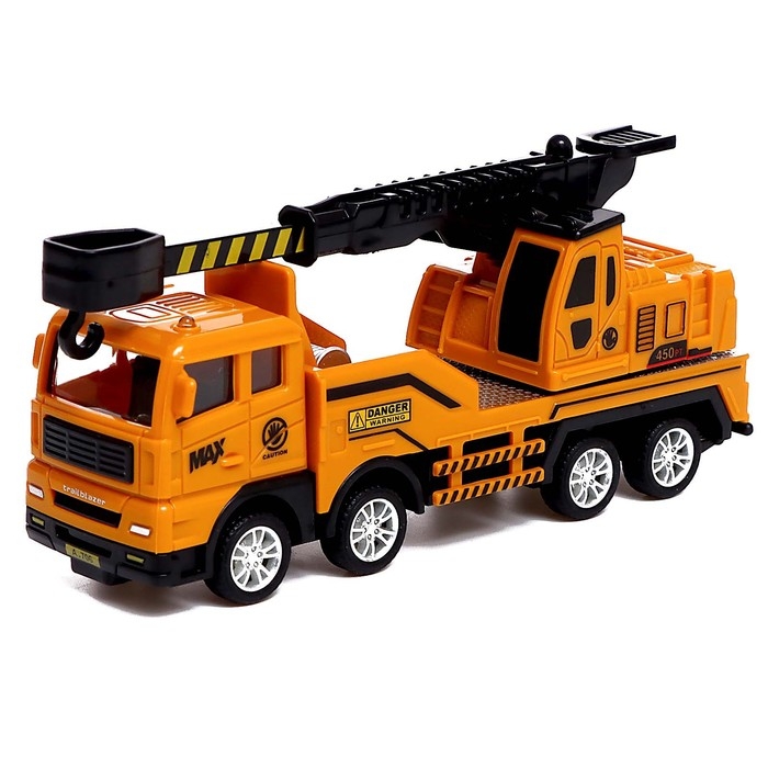 Грузовик инерционный «Кран», МИКС Грузовик инерционный «Кран», МИКС