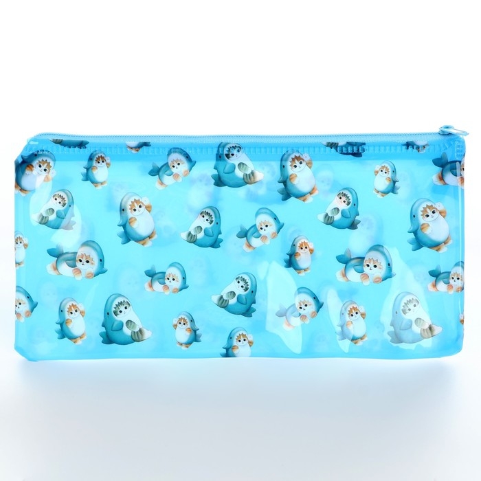 Пенал школьный мягкий плоский 9,5 х 20,5 ПВХ «1 сентября: Котятки» МИКС Пенал школьный мягкий плоский 9,5 х 20,5 ПВХ «1 сентября: Котятки» МИКС